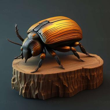 3D model Meganomiidae (STL)